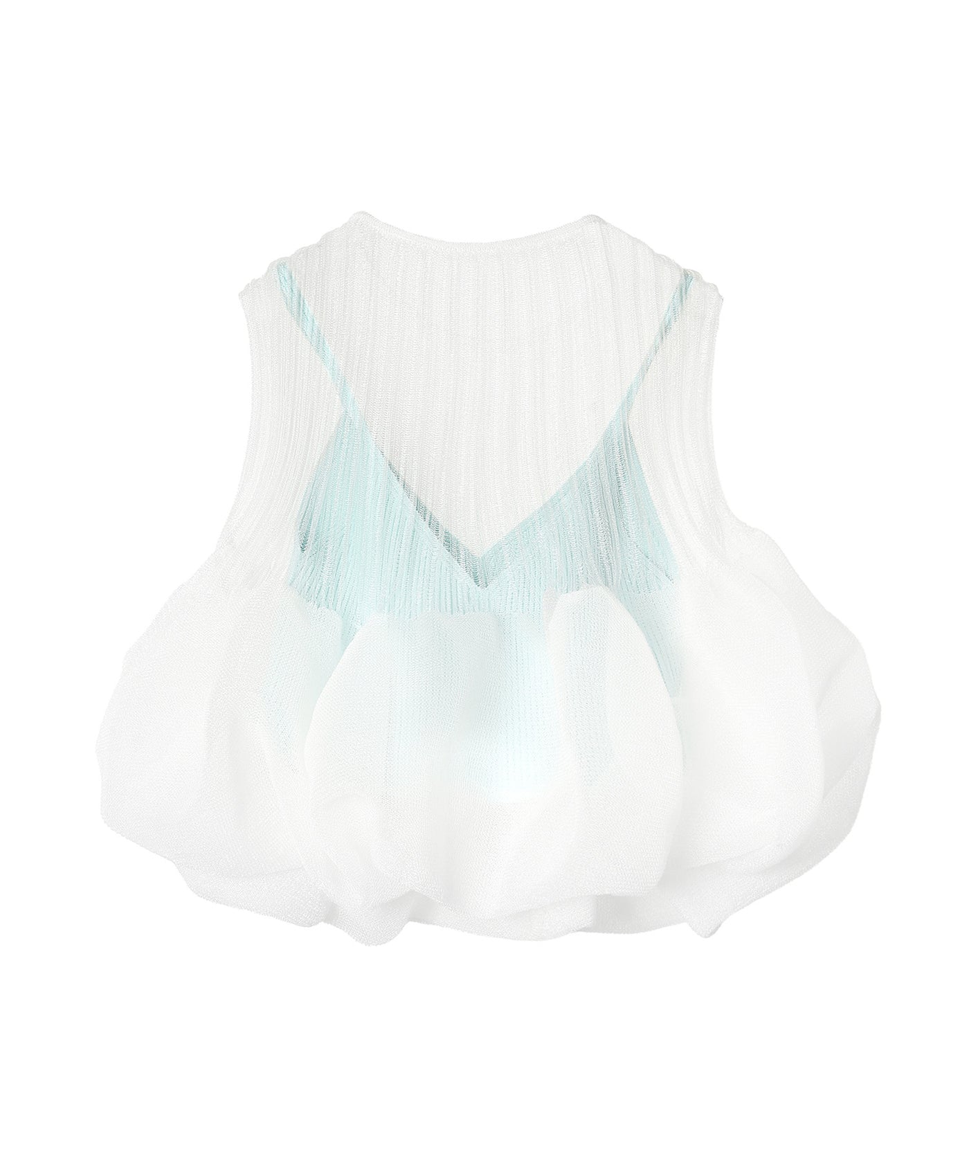 Overwrapped Pottery Top｜シーエフシーエル(CFCL)｜Forget-me-nots