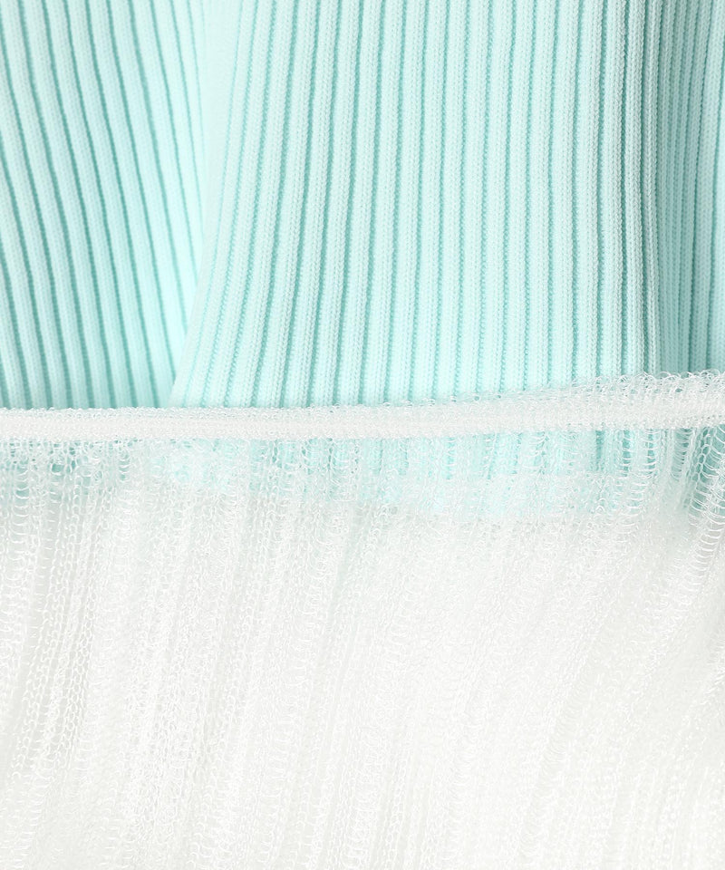 シーエフシーエル(CFCL)｜Overwrapped Pottery Top｜Forget-me-nots