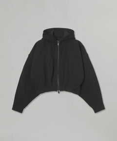 Padded Hypha Cropped Hoodie Bomber Jacket-CFCL-Forget-me-nots Online Store