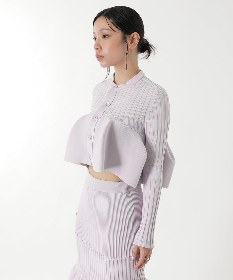 Pottery Bust Flare Cardigan｜シーエフシーエル(CFCL)｜Forget-me