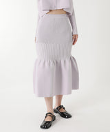 Fluted Mermaid Skirt