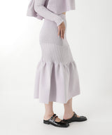 Fluted Mermaid Skirt