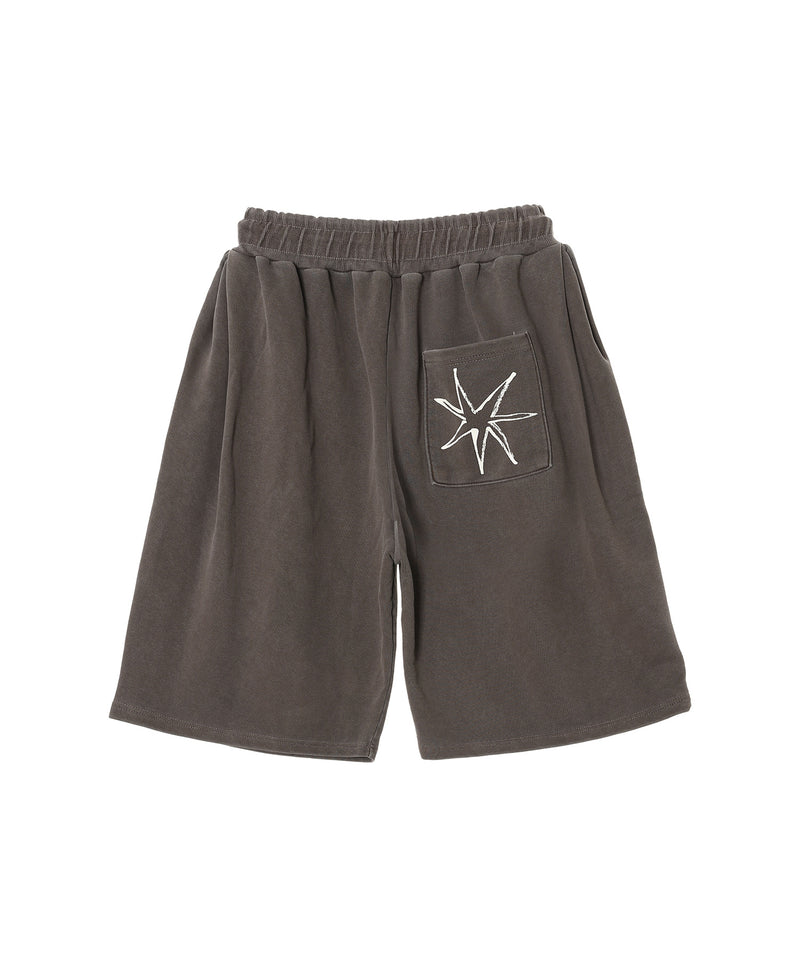 Mayte × Cycle Echo Star Washed Half Pants