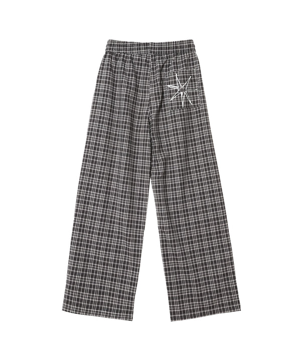 Mayte × Cycle Echo Star Check Pants-Cycle by myob-Forget-me-nots Online Store