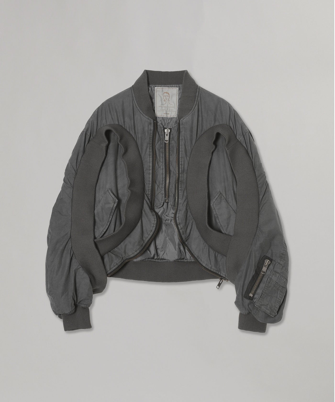 Circle Rib Washed Ma-1｜サイクルバイエムワイオービー(Cycle by myob