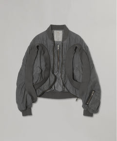 Circle Rib Washed Ma-1-Cycle by myob-Forget-me-nots Online Store