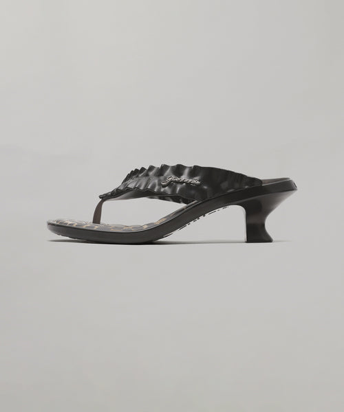Melissa Thong Kitten Heel