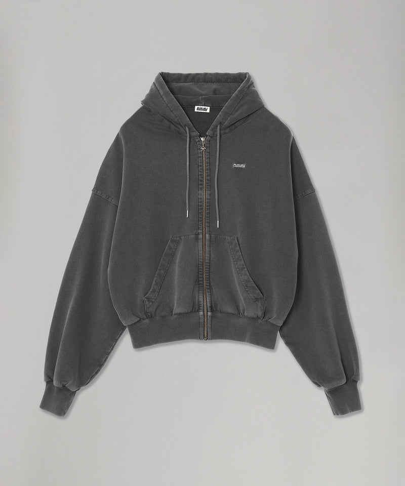 Shoulderless Hoodie-AVAVAV-Forget-me-nots Online Store