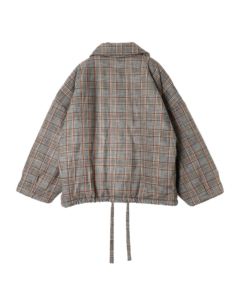 Jacket Checked Brown
