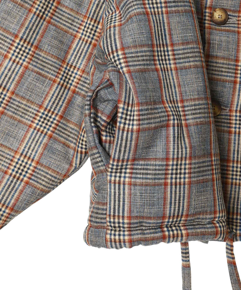 Jacket Checked Brown