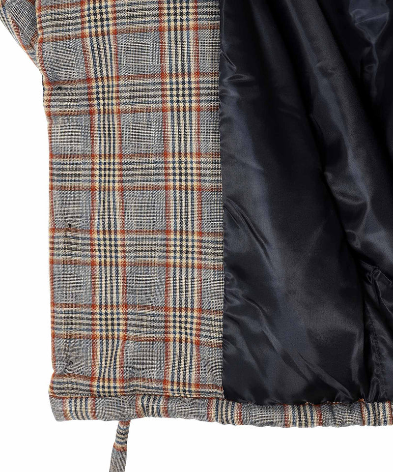 Jacket Checked Brown