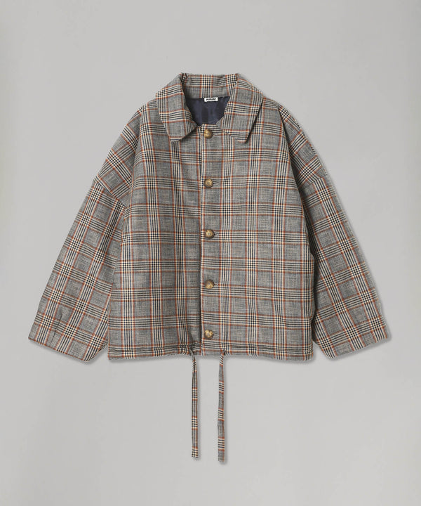Jacket Checked Brown