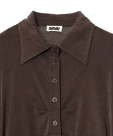 Pleated Shirt-AVAVAV-Forget-me-nots Online Store