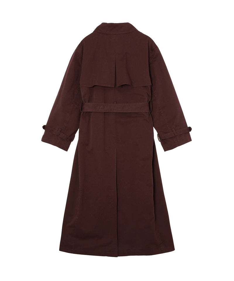 Maxi Trench Coat-Forget-me-nots-Forget-me-nots Online Store
