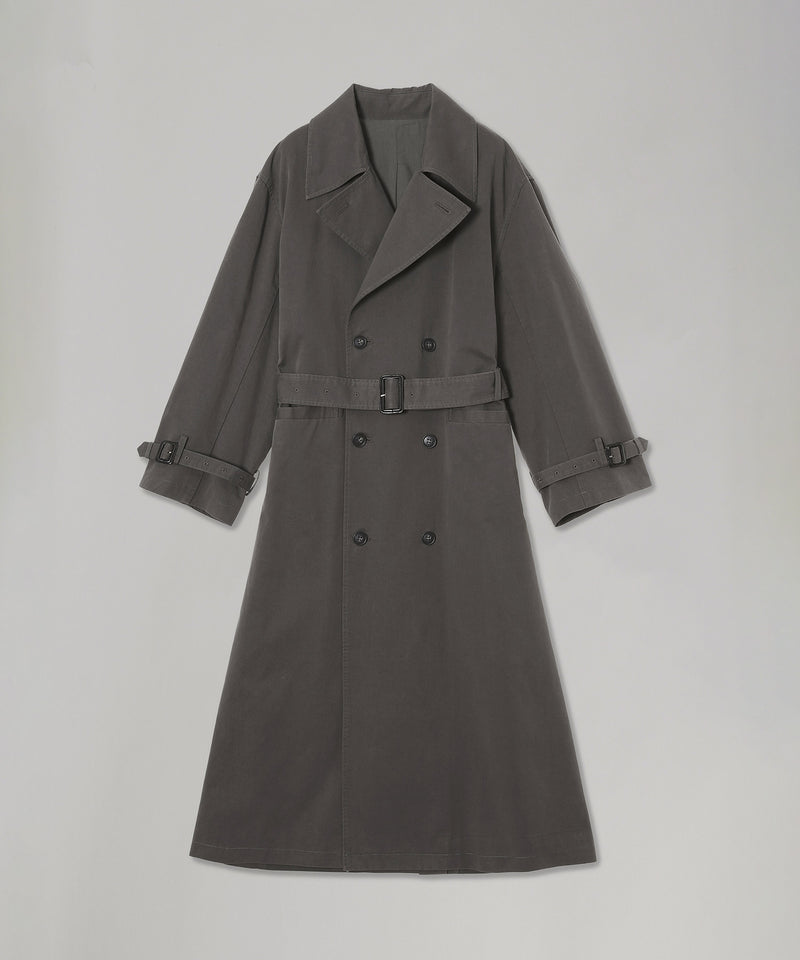 Maxi Trench Coat-Forget-me-nots-Forget-me-nots Online Store