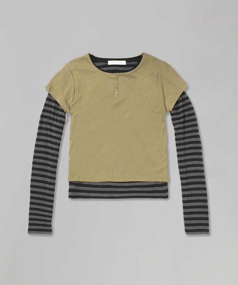 Layered Tee-Forget-me-nots-Forget-me-nots Online Store