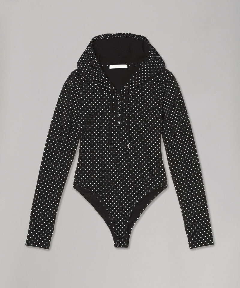 Hooded Body Suite-Forget-me-nots-Forget-me-nots Online Store