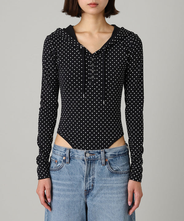 Hooded Body Suit-Forget-me-nots-Forget-me-nots Online Store