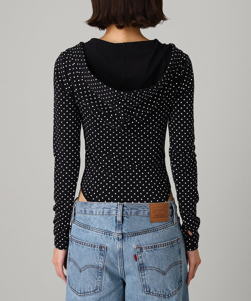 Hooded Body Suit-Forget-me-nots-Forget-me-nots Online Store