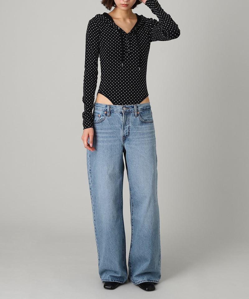 Hooded Body Suit-Forget-me-nots-Forget-me-nots Online Store