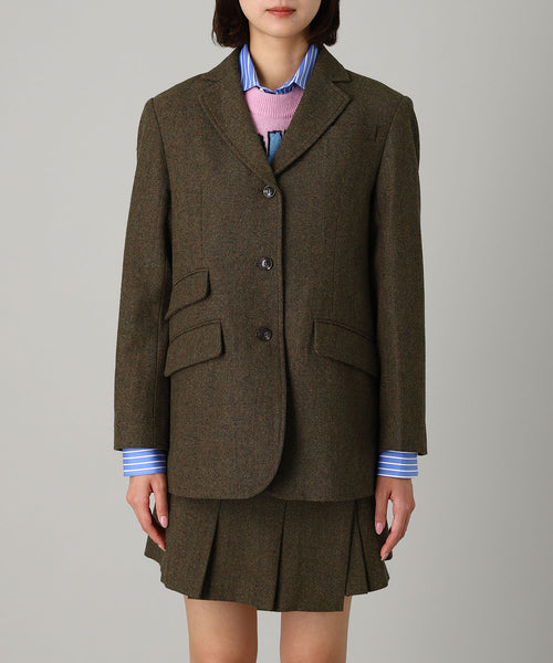 Wool Blazer Jacket-Forget-me-nots-Forget-me-nots Online Store