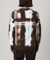 Mohair Marble Cardigan-Forget-me-nots-Forget-me-nots Online Store