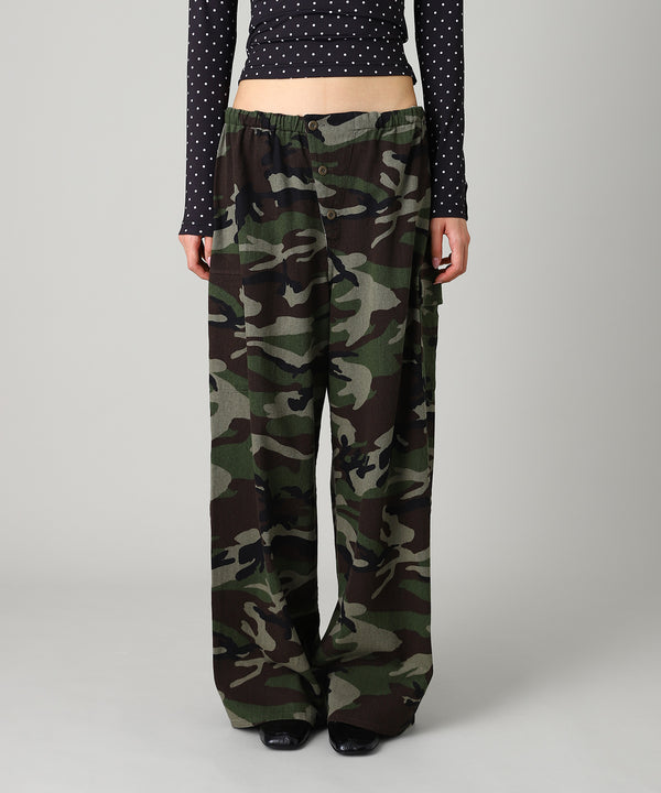 Reversible Parachute Pants-Forget-me-nots-Forget-me-nots Online Store
