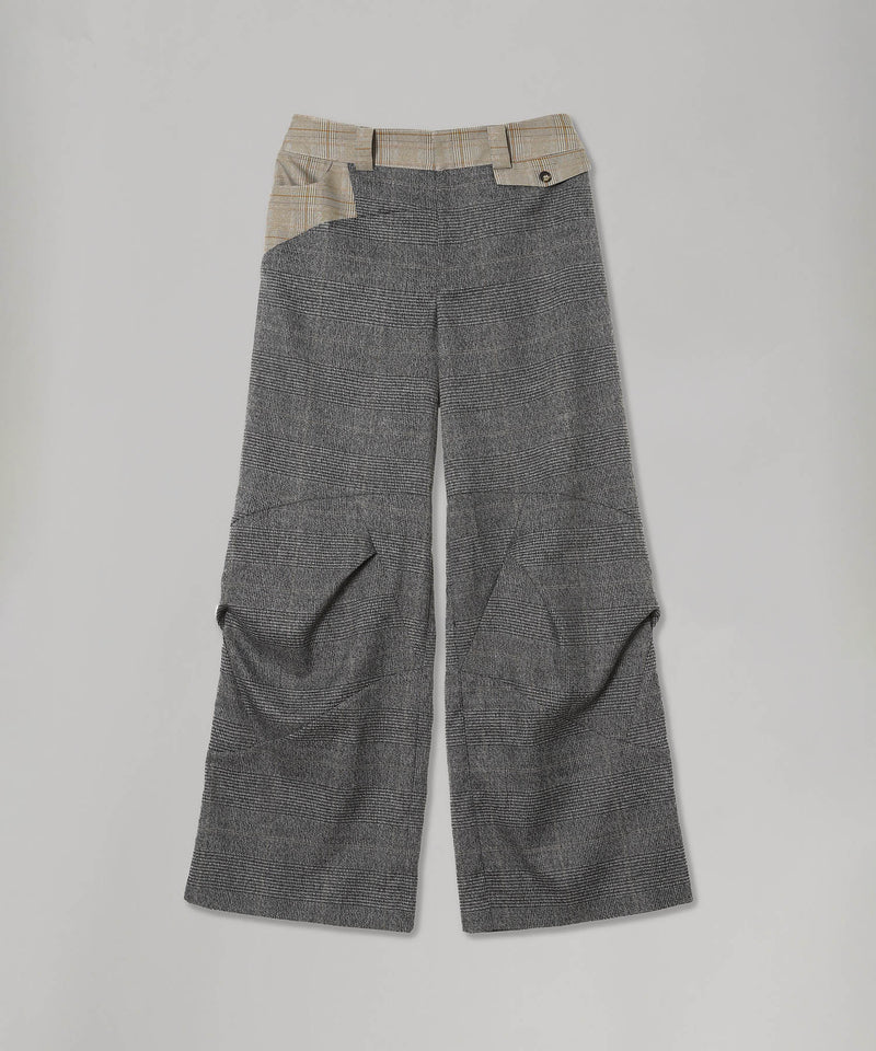 Knee Fold Slacks-Forget-me-nots-Forget-me-nots Online Store