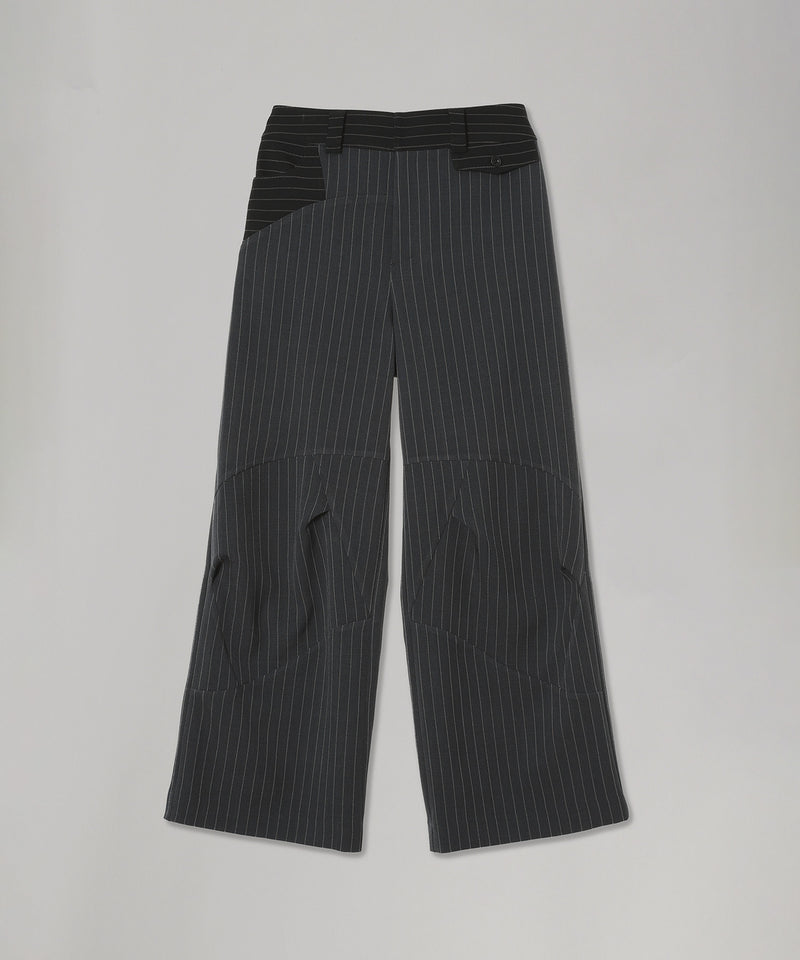 Knee Fold Slacks-Forget-me-nots-Forget-me-nots Online Store