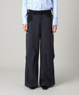 Knee Fold Slacks-Forget-me-nots-Forget-me-nots Online Store