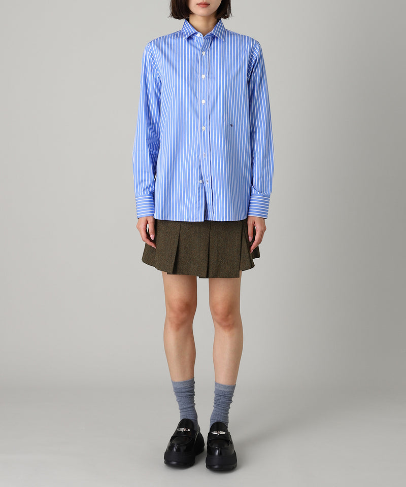 Wool Mini Skirt-Forget-me-nots-Forget-me-nots Online Store