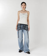 Garter Belt-Forget-me-nots-Forget-me-nots Online Store