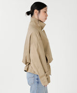 Short Trench Coat-Forget-me-nots-Forget-me-nots Online Store
