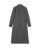 Long Meltone Coat-Forget-me-nots-Forget-me-nots Online Store