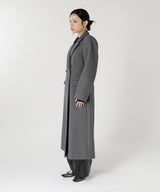 Long Meltone Coat-Forget-me-nots-Forget-me-nots Online Store