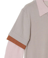 Layered Knit Tops-Forget-me-nots-Forget-me-nots Online Store
