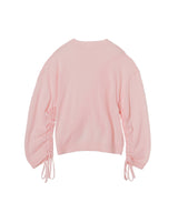Drawstring Knit Top-Forget-me-nots-Forget-me-nots Online Store