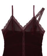 Velour Camisole Dress-Forget-me-nots-Forget-me-nots Online Store