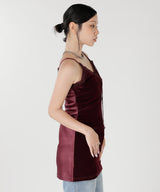 Velour Camisole Dress-Forget-me-nots-Forget-me-nots Online Store