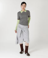 Reconstructed Skirt-Forget-me-nots-Forget-me-nots Online Store