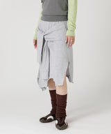 Reconstructed Skirt-Forget-me-nots-Forget-me-nots Online Store