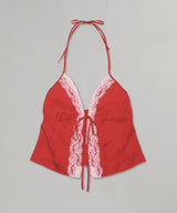 【Coming Soon】Satin Lace Camisole-Forget-me-nots-Forget-me-nots Online Store