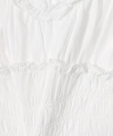 【Coming Soon】Gathered Mini Tee With Corset-Forget-me-nots-Forget-me-nots Online Store