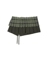 【Coming Soon】Layered Pleats Wrap Skirt-Forget-me-nots-Forget-me-nots Online Store