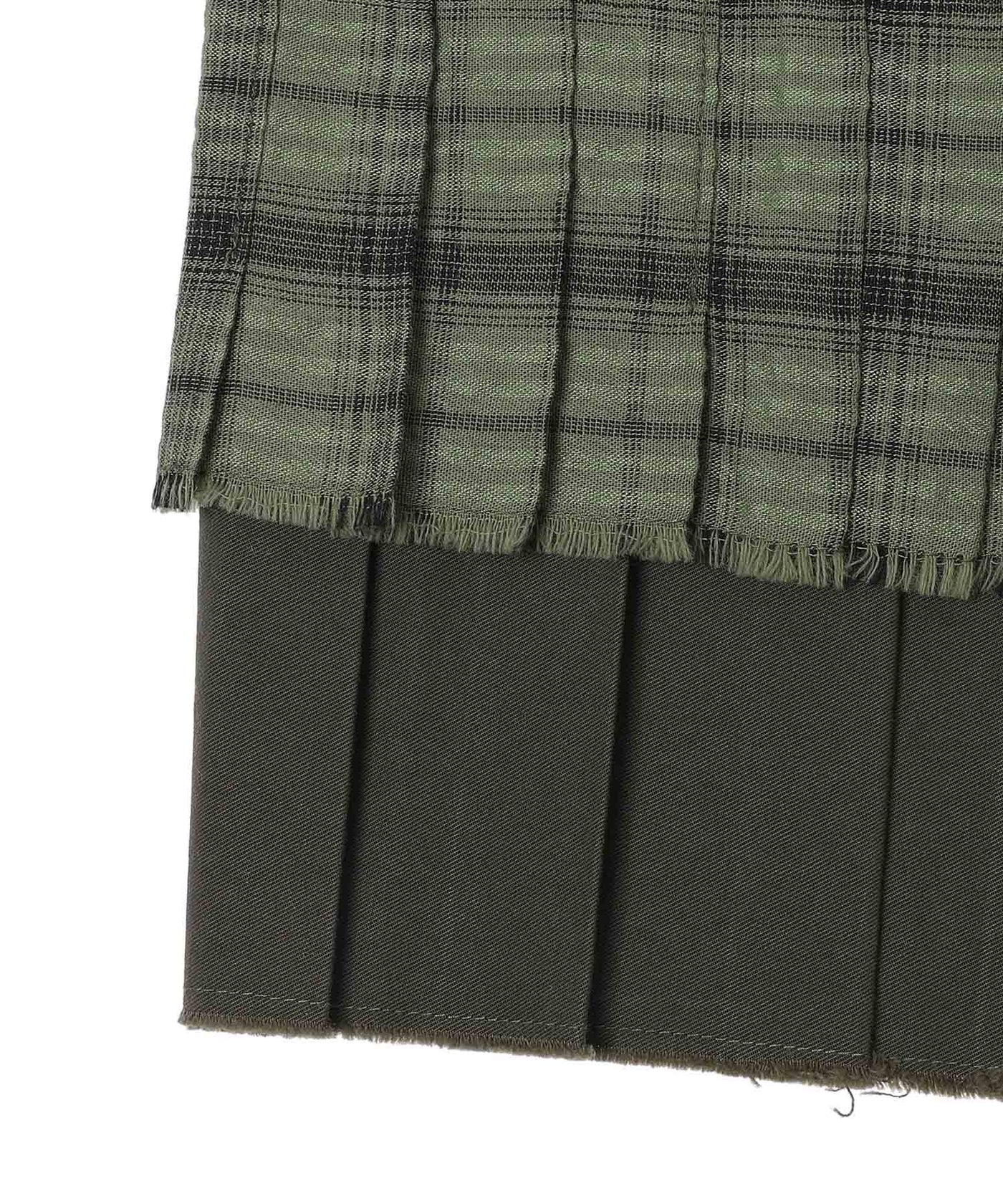 Layered Pleats Wrap Skirt｜フォーゲットミーノッツ(Forget-me-nots