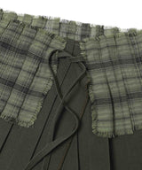 【Coming Soon】Layered Pleats Wrap Skirt-Forget-me-nots-Forget-me-nots Online Store