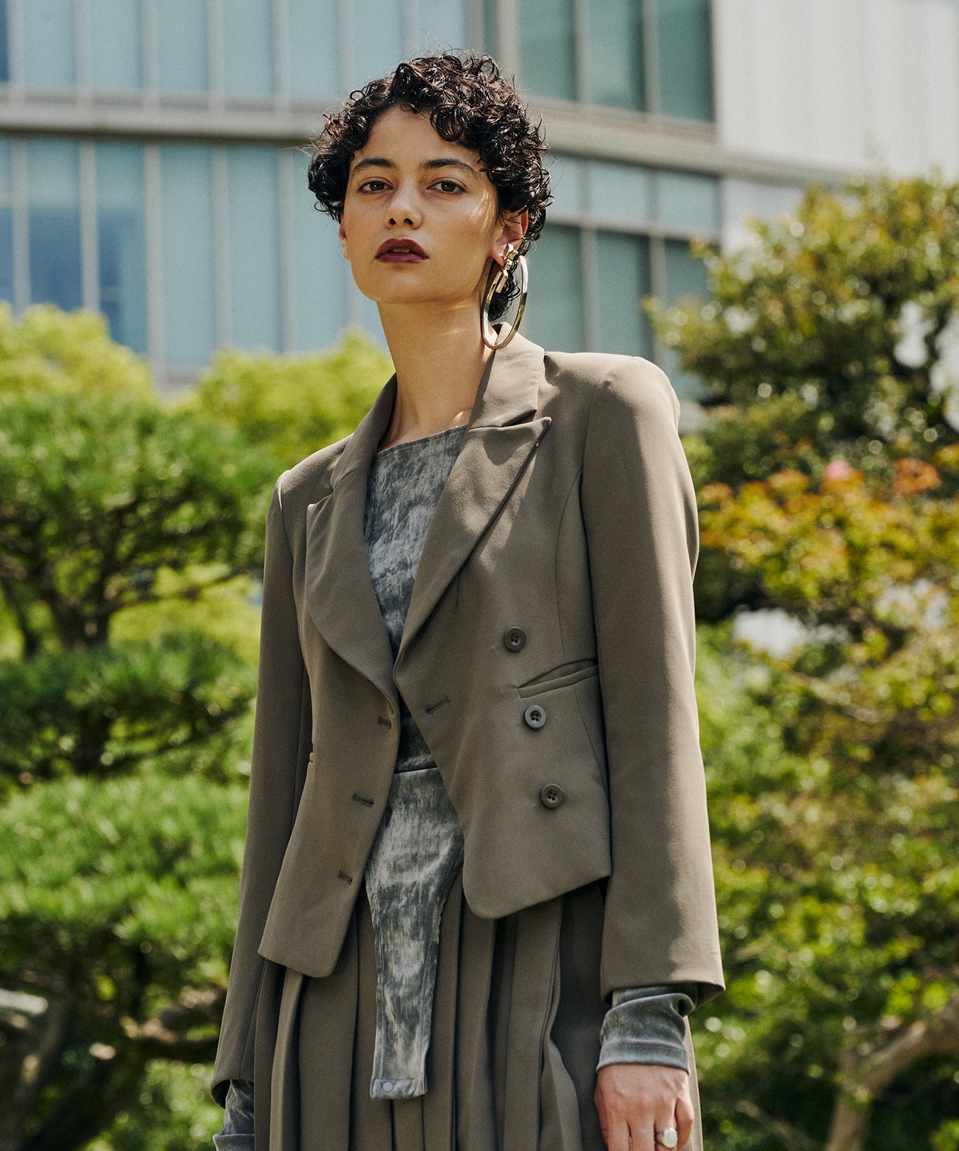 Compact Silhouette Jacket ｜フォーゲットミーノッツ(Forget-me-nots