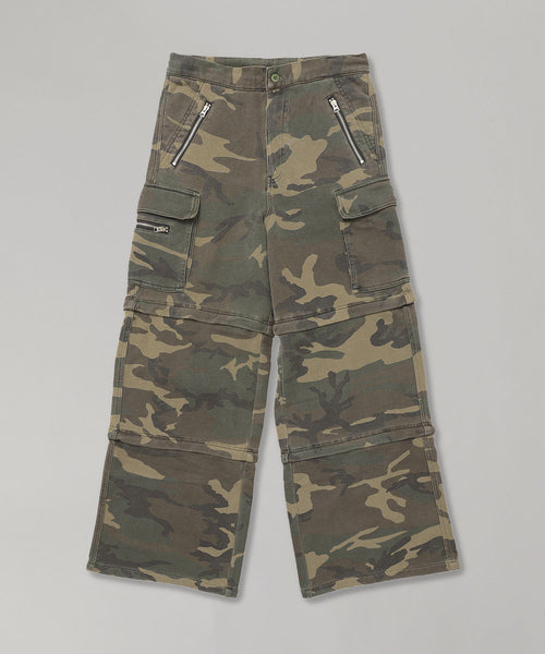 X F.M.C.D / 3Way Camo Large Fit Trouser-BASICKS-Forget-me-nots Online Store