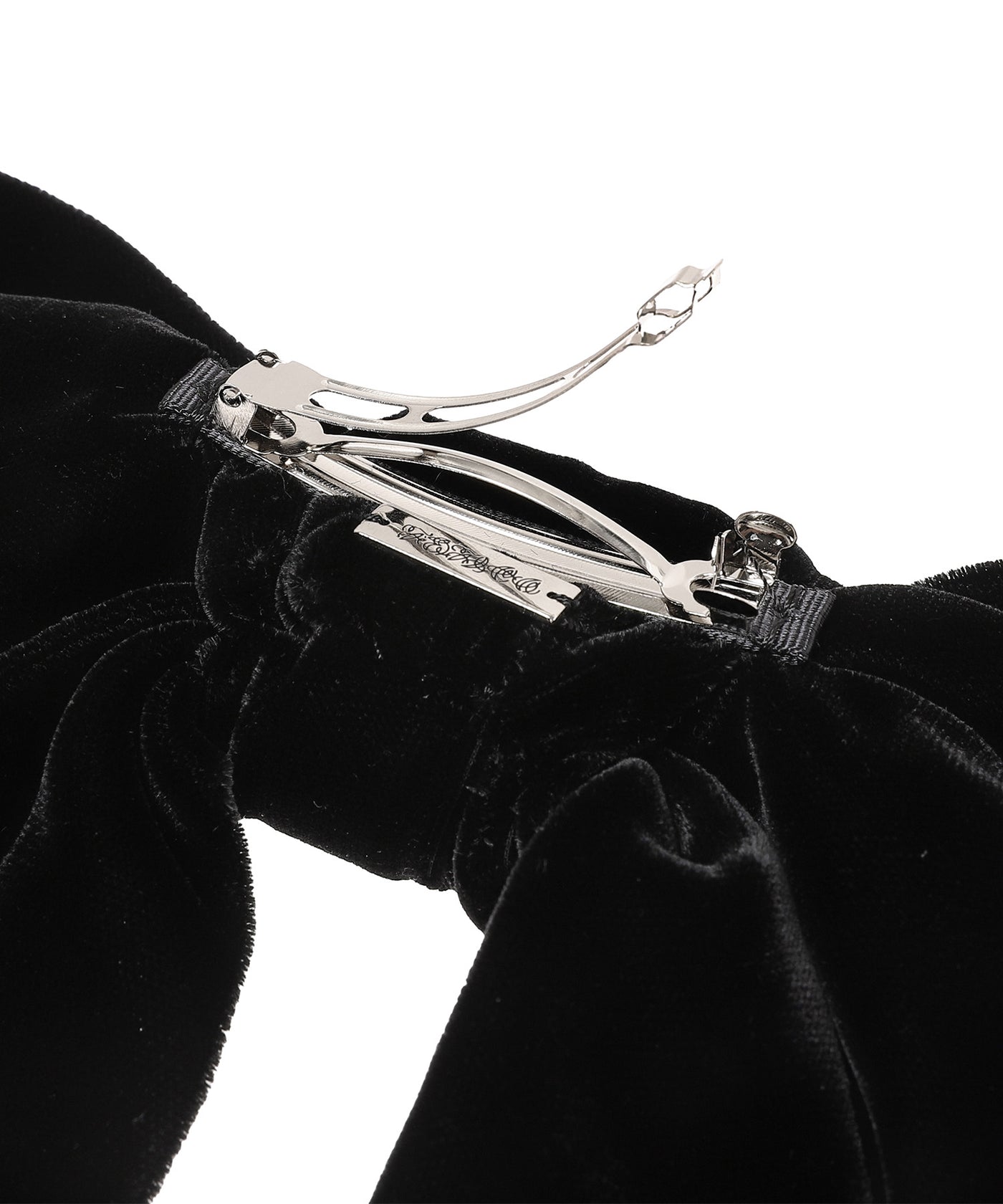 Velvet Bow Hair Clip｜フェティコ(FETICO)｜Forget-me-nots Online Store