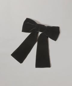 Velvet Bow Hair Clip-FETICO-Forget-me-nots Online Store